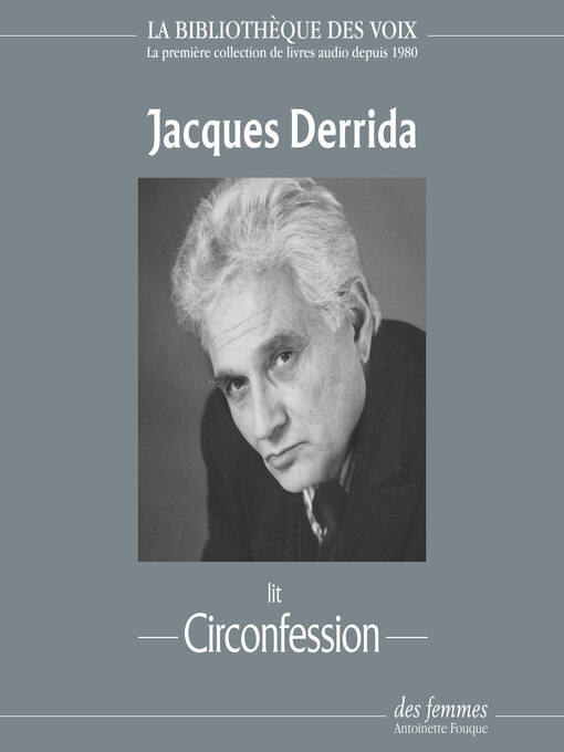 Title details for Circonfession by Jacques Derrida - Wait list